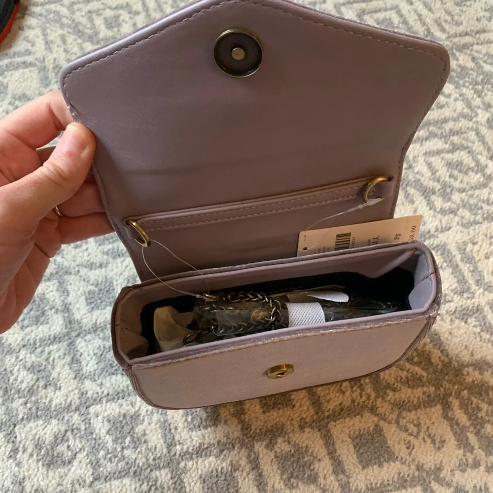 Anthropologies mauve purse / clutch - Picture 3 of 4